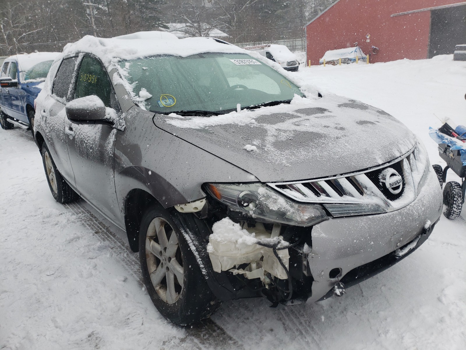 NISSAN MURANO S 2009 jn8az18w69w144904