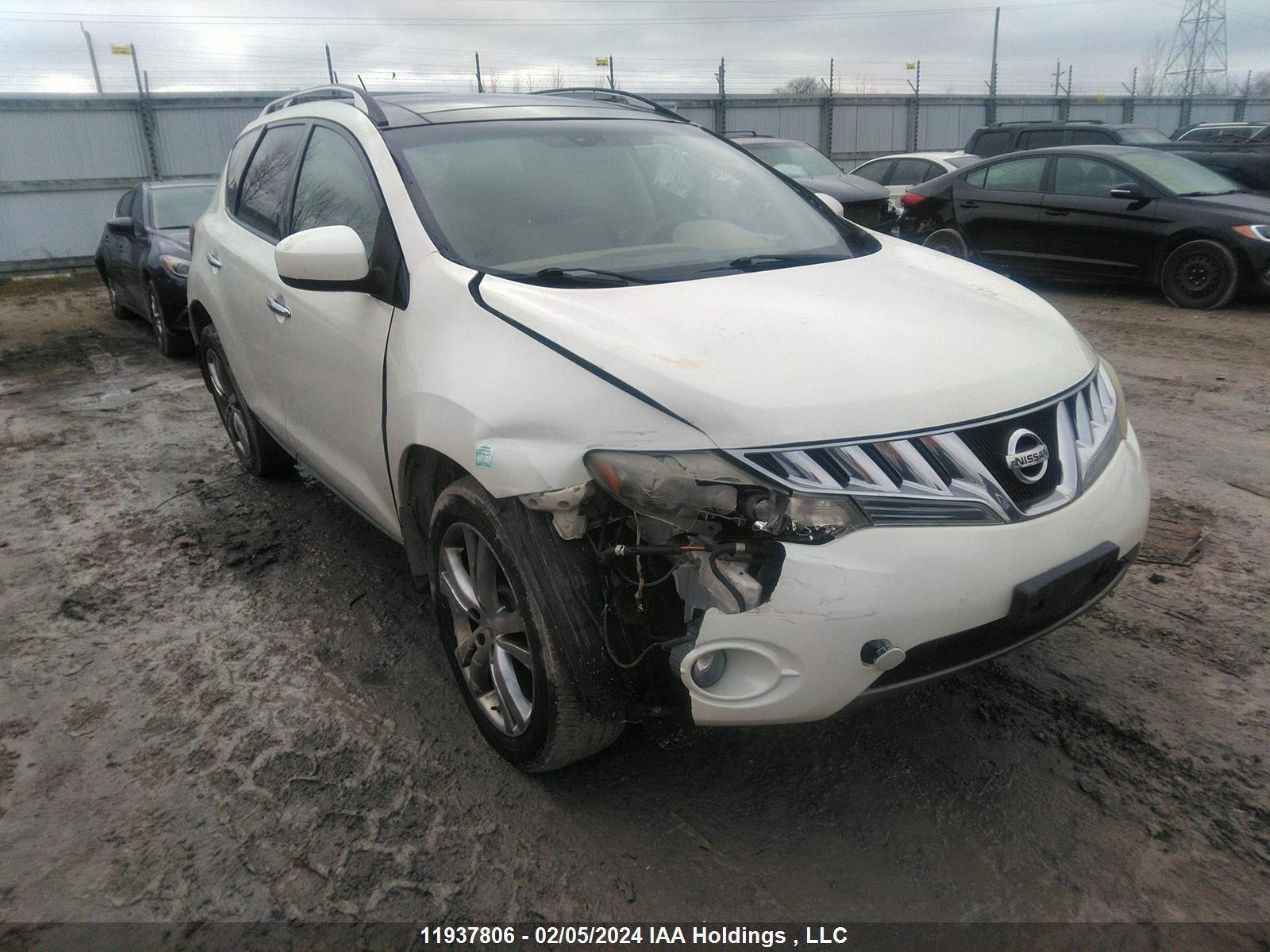 NISSAN MURANO 2009 jn8az18w79w153837