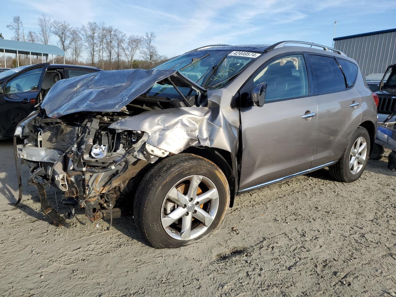 NISSAN MURANO 2009 jn8az18w89w207405