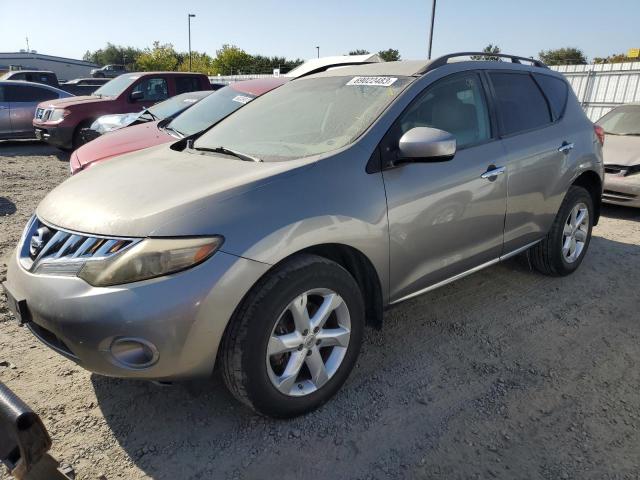 NISSAN MURANO 2009 jn8az18w99w115249