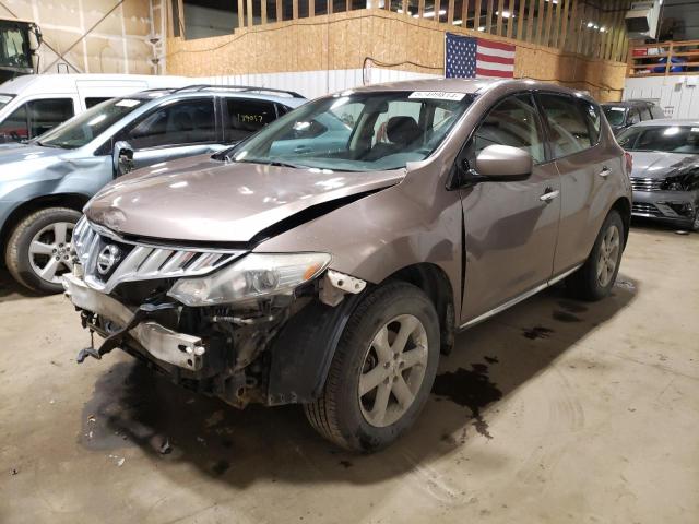 NISSAN MURANO 2009 jn8az18w99w122055