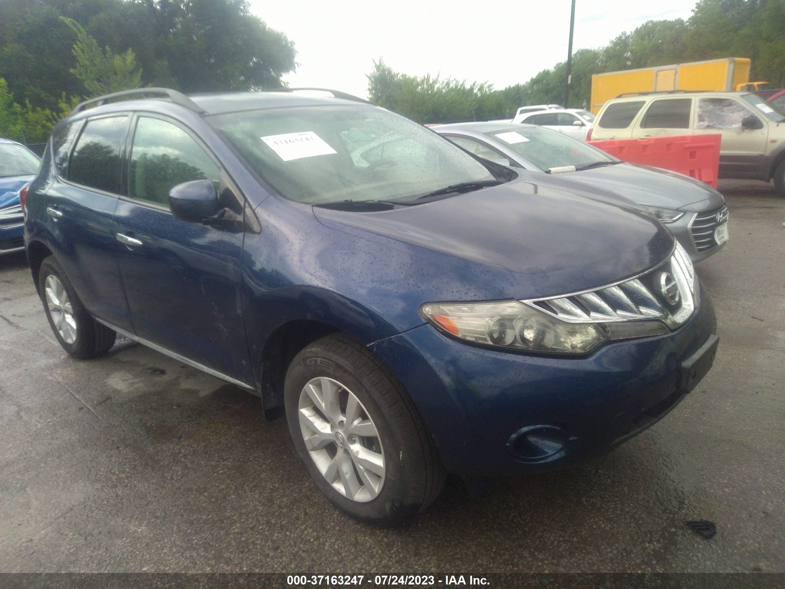 NISSAN MURANO S 2009 jn8az18wx9w114644