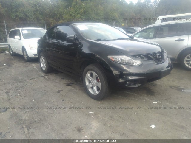 NISSAN MURANO CROSSCABRIOLET 2011 jn8az1fy1bw003037