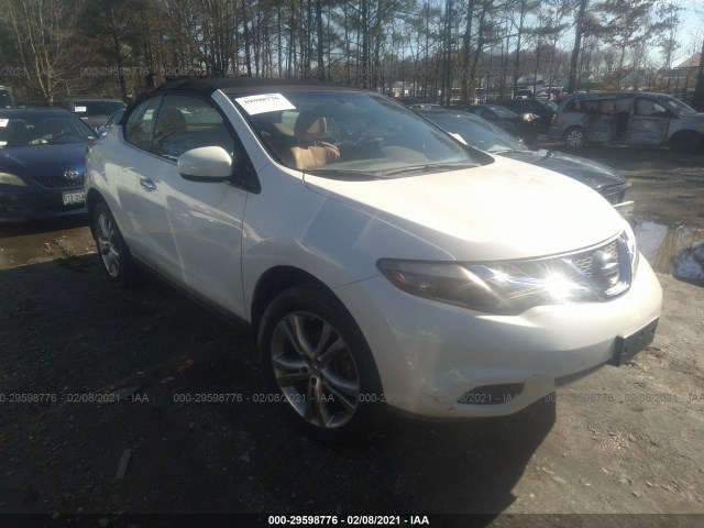 NISSAN MURANO CROSSCABRIOLET 2011 jn8az1fy1bw003412