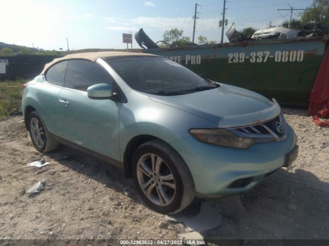 NISSAN MURANO CROSSCABRIOLET 2011 jn8az1fy1bw003619