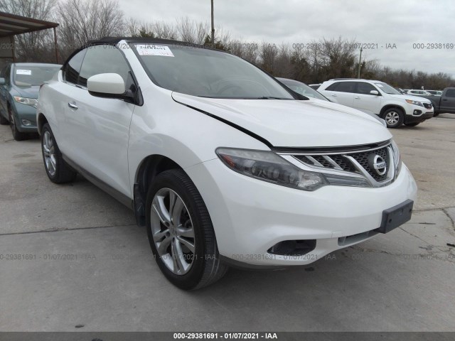 NISSAN MURANO CROSSCABRIOLET 2011 jn8az1fy3bw003461