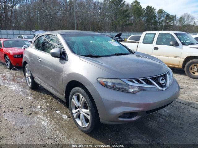 NISSAN MURANO CROSSCABRIOLET 2011 jn8az1fy4bw000309