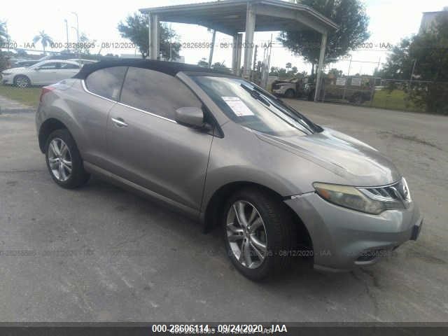 NISSAN MURANO CROSSCABRIOLET 2012 jn8az1fy6cw100381