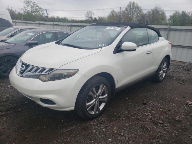 NISSAN MURANO CROSSCABRIOLET 2011 jn8az1fy8bw001964