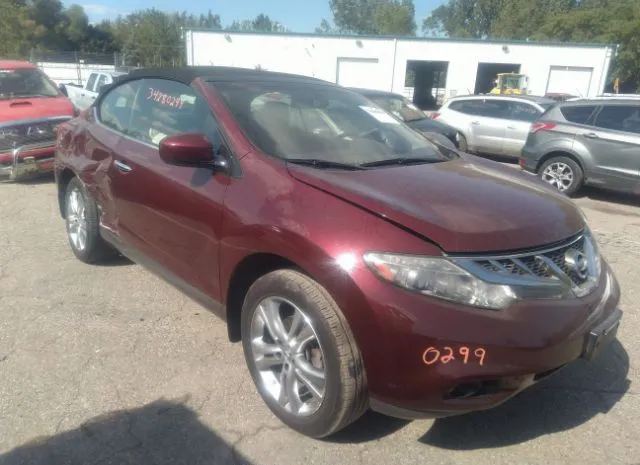 NISSAN MURANO CROSSCABRIOLET 2012 jn8az1fy9cw100259