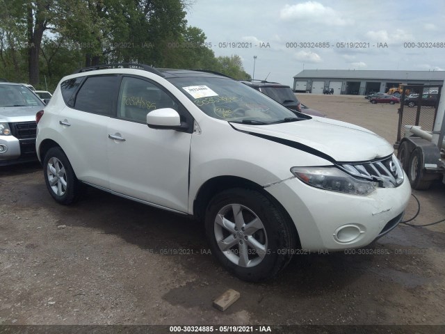 NISSAN MURANO 2010 jn8az1mu0aw016716