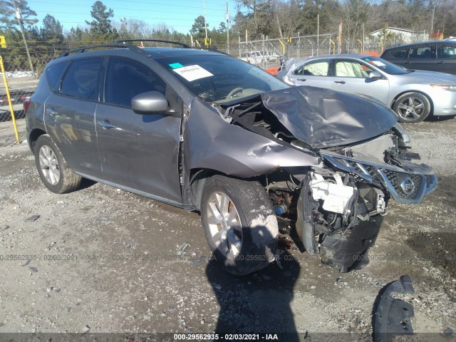 NISSAN MURANO 2011 jn8az1mu0bw054450