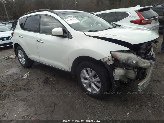 NISSAN MURANO 2011 jn8az1mu0bw058210