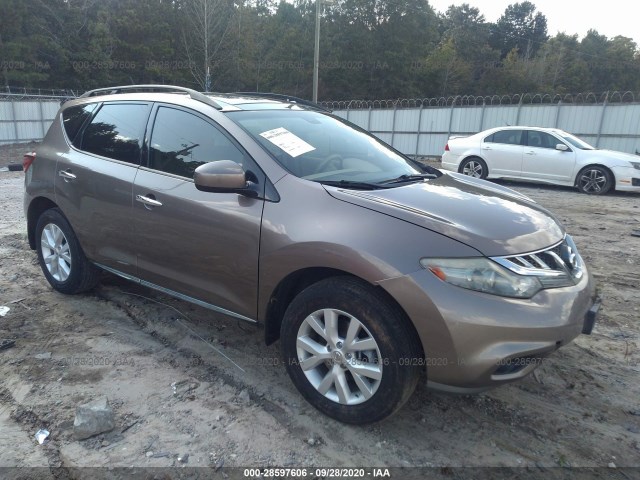 NISSAN MURANO 2011 jn8az1mu0bw058773