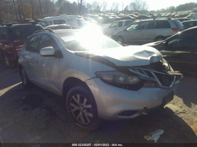 NISSAN MURANO 2012 jn8az1mu0cw101607