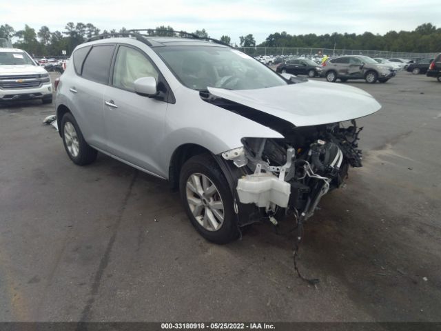 NISSAN MURANO 2012 jn8az1mu0cw104524