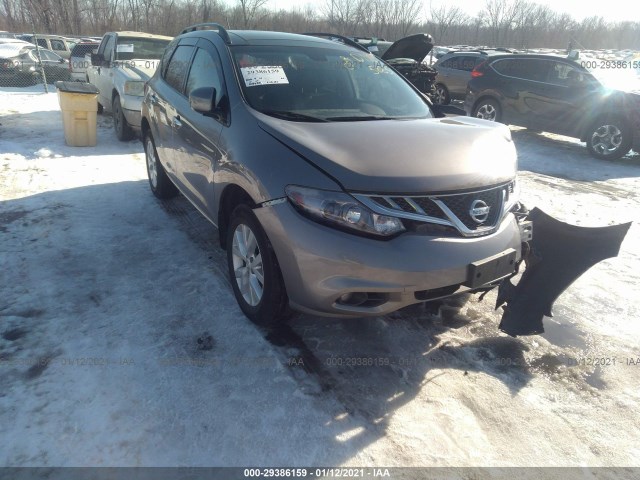 NISSAN MURANO 2012 jn8az1mu0cw105883