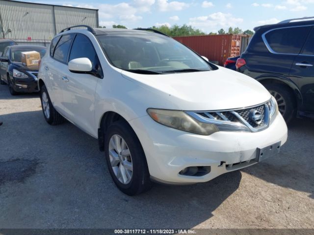 NISSAN MURANO 2012 jn8az1mu0cw107522