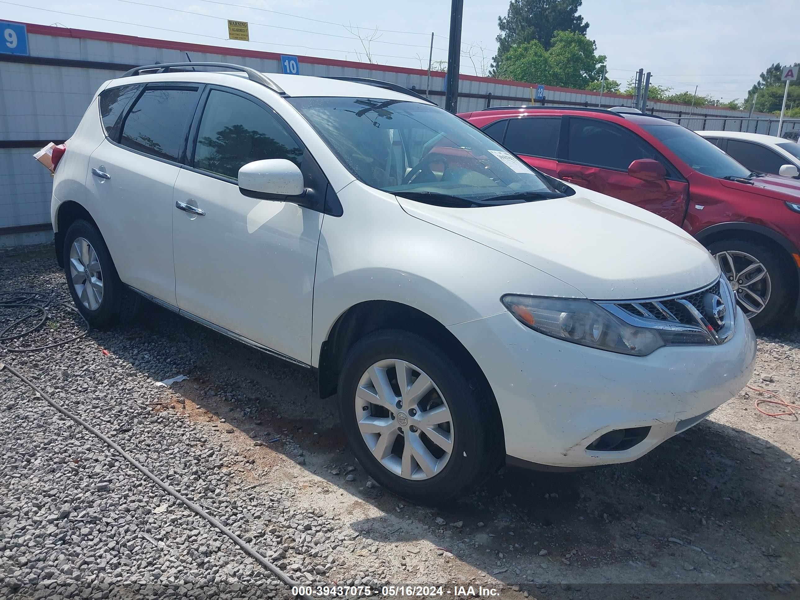 NISSAN MURANO 2014 jn8az1mu0ew403546