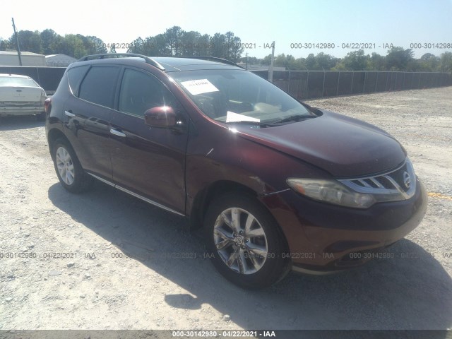 NISSAN MURANO 2014 jn8az1mu0ew418290