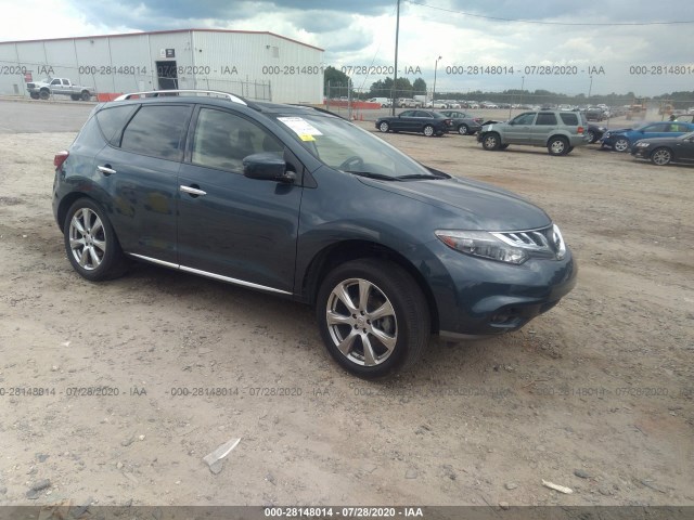 NISSAN MURANO 2014 jn8az1mu0ew419410