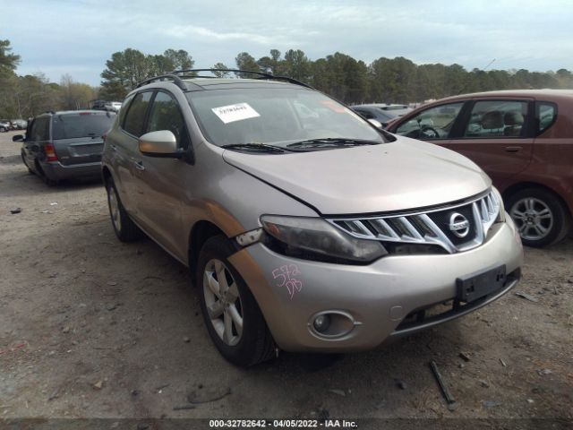 NISSAN MURANO 2010 jn8az1mu1aw000833