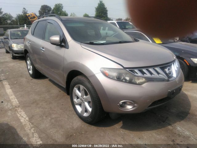 NISSAN MURANO 2010 jn8az1mu1aw001948