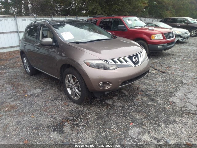 NISSAN MURANO 2010 jn8az1mu1aw015915