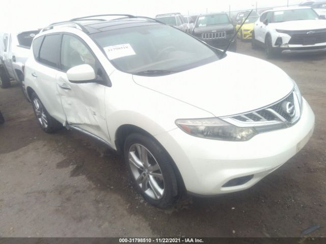 NISSAN MURANO 2011 jn8az1mu1bw057924