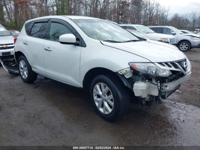 NISSAN MURANO 2011 jn8az1mu1bw057938