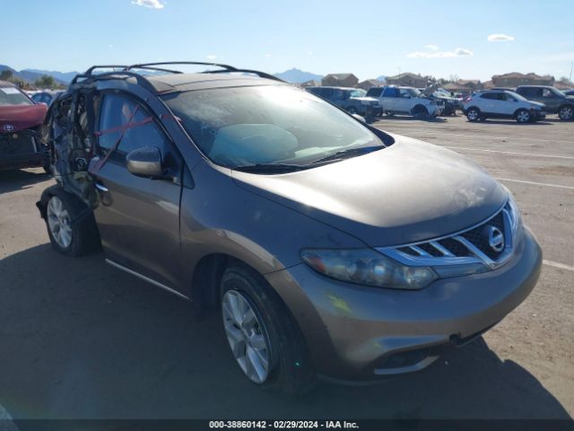 NISSAN MURANO 2011 jn8az1mu1bw062184