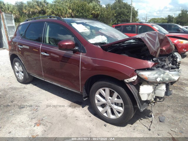 NISSAN MURANO 2011 jn8az1mu1bw062833