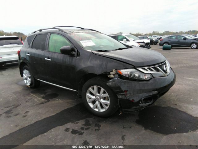 NISSAN MURANO 2012 jn8az1mu1cw101406