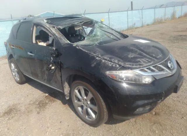 NISSAN MURANO 2012 jn8az1mu1cw110963