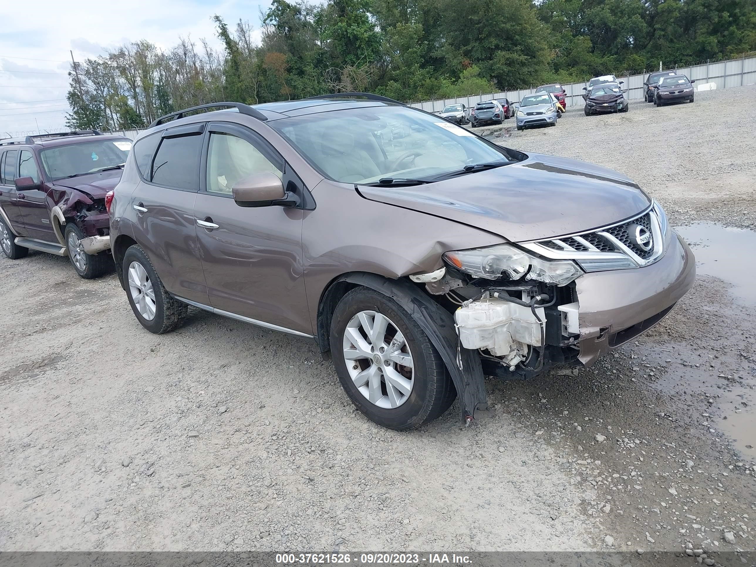 NISSAN MURANO 2012 jn8az1mu1cw114866