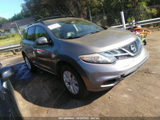 NISSAN MURANO 2012 jn8az1mu1cw115208