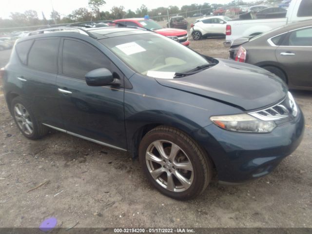 NISSAN MURANO 2013 jn8az1mu1dw203595