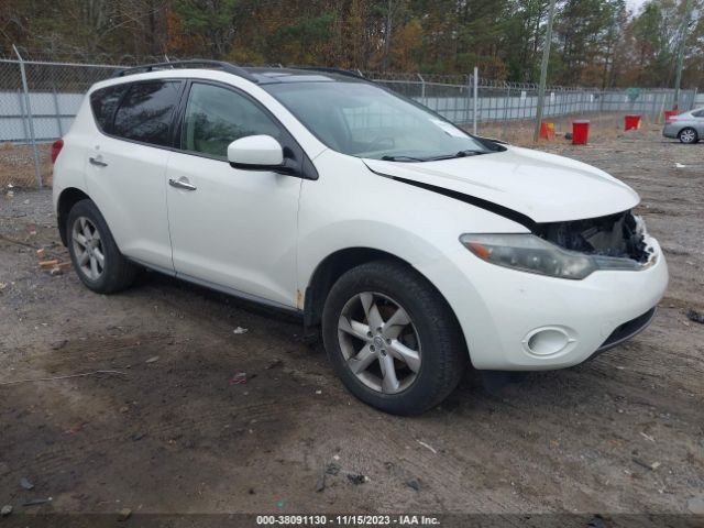 NISSAN MURANO 2010 jn8az1mu2aw002378