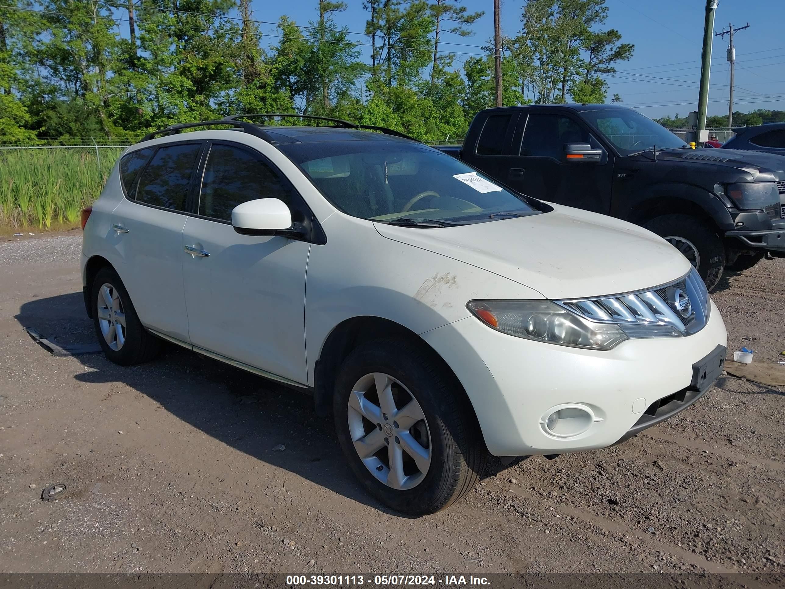 NISSAN MURANO 2010 jn8az1mu2aw007919