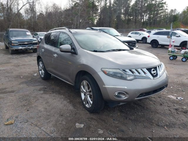 NISSAN MURANO 2010 jn8az1mu2aw015227