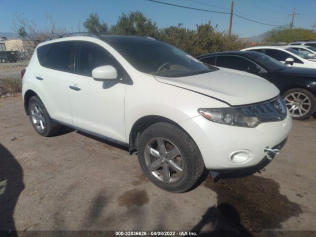 NISSAN MURANO 2010 jn8az1mu2aw017687