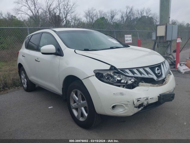 NISSAN MURANO 2010 jn8az1mu2aw020816