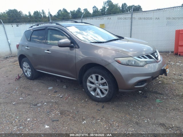 NISSAN MURANO 2011 jn8az1mu2bw054112