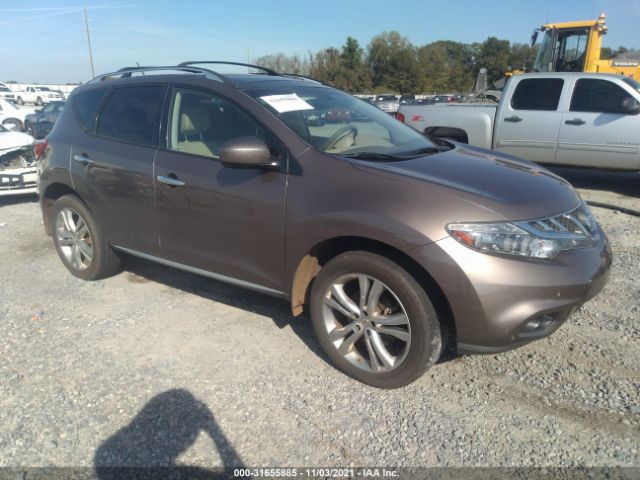 NISSAN MURANO 2011 jn8az1mu2bw060928