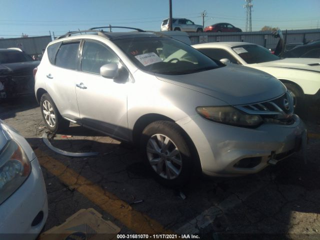 NISSAN MURANO 2011 jn8az1mu2bw066552