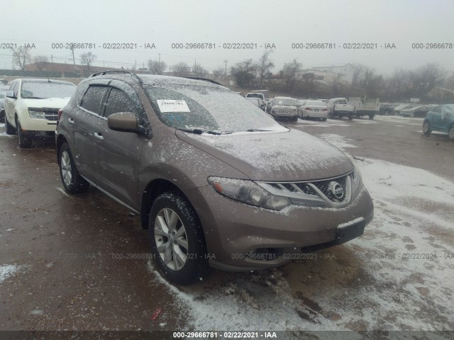 NISSAN MURANO 2012 jn8az1mu2cw111619