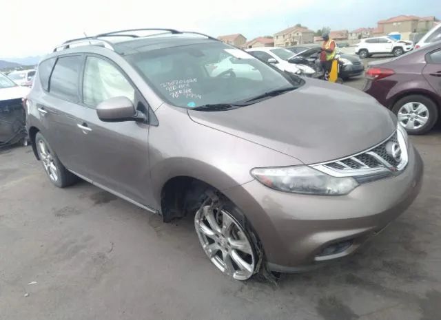 NISSAN MURANO 2012 jn8az1mu2cw117954