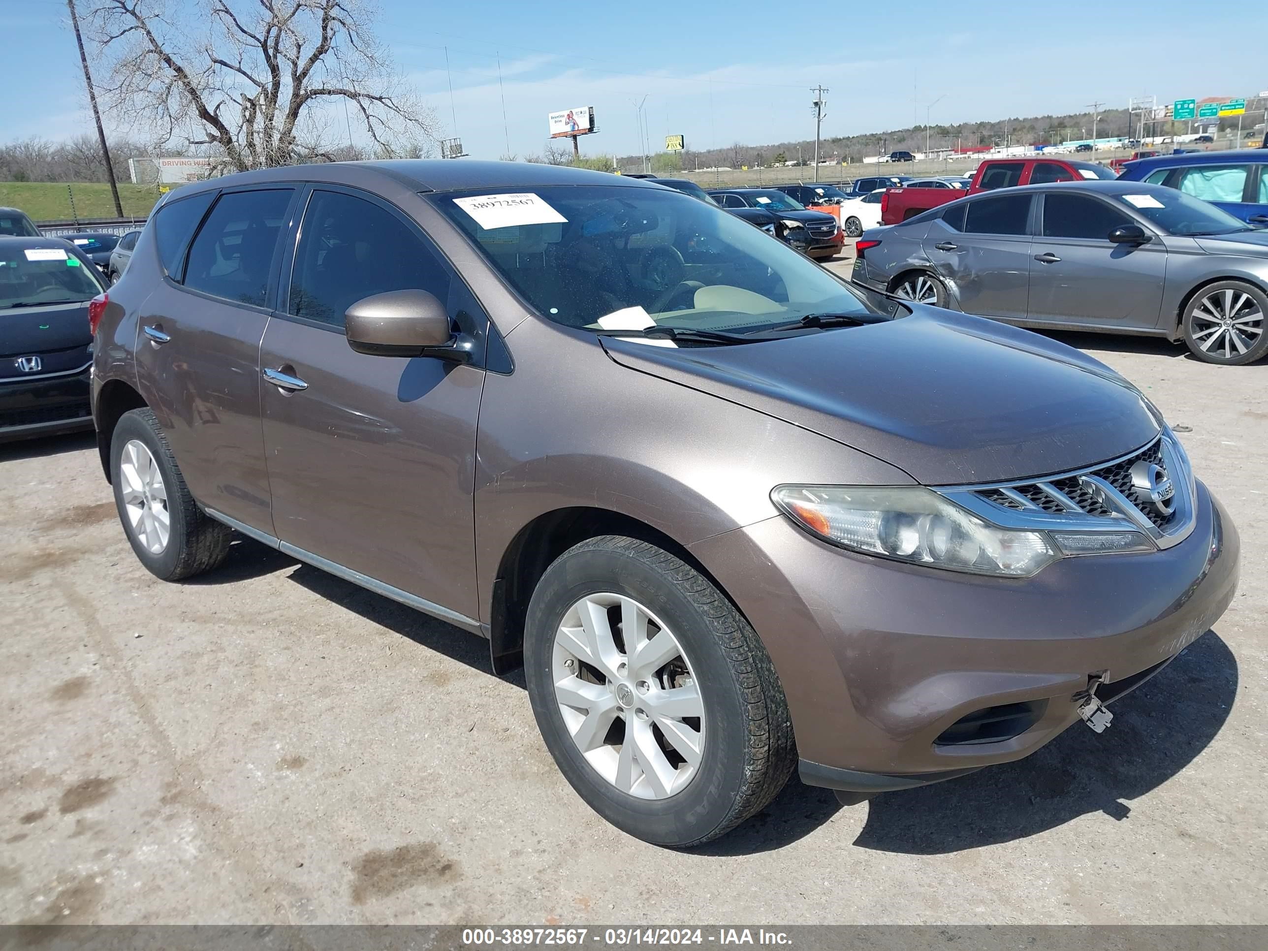 NISSAN MURANO 2012 jn8az1mu2cw120322