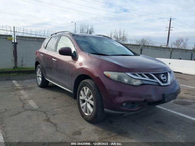 NISSAN MURANO 2013 jn8az1mu2dw205839