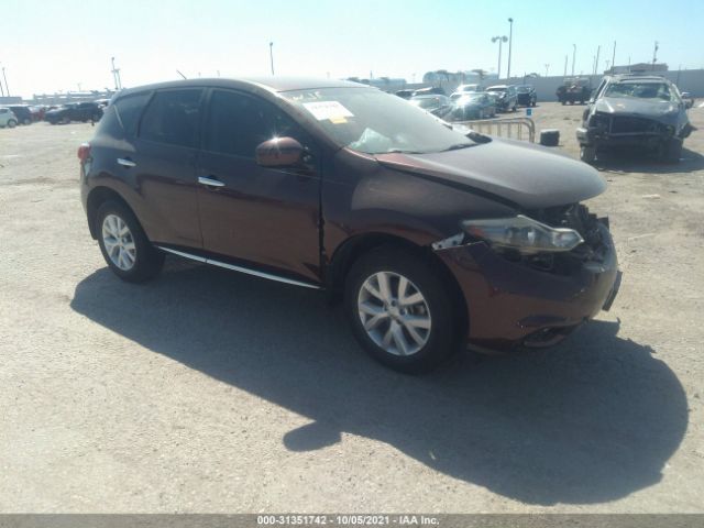 NISSAN MURANO 2013 jn8az1mu2dw212385